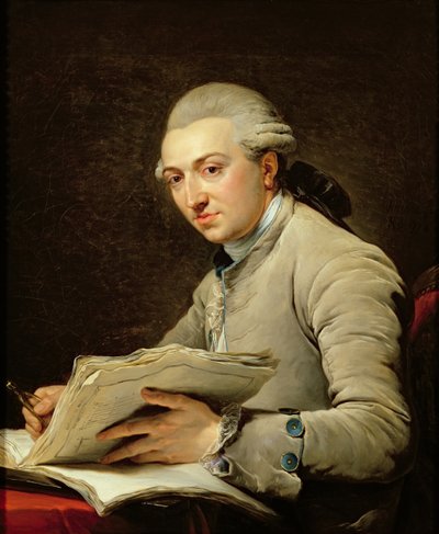 Pierre Rousseau (1750-1810) 1774 de François André Vincent